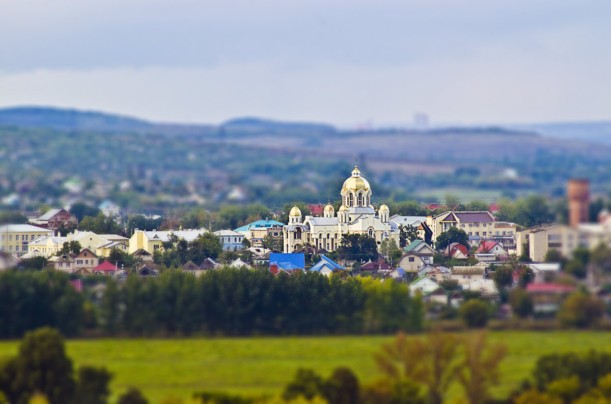 Панорама города Панорама города.